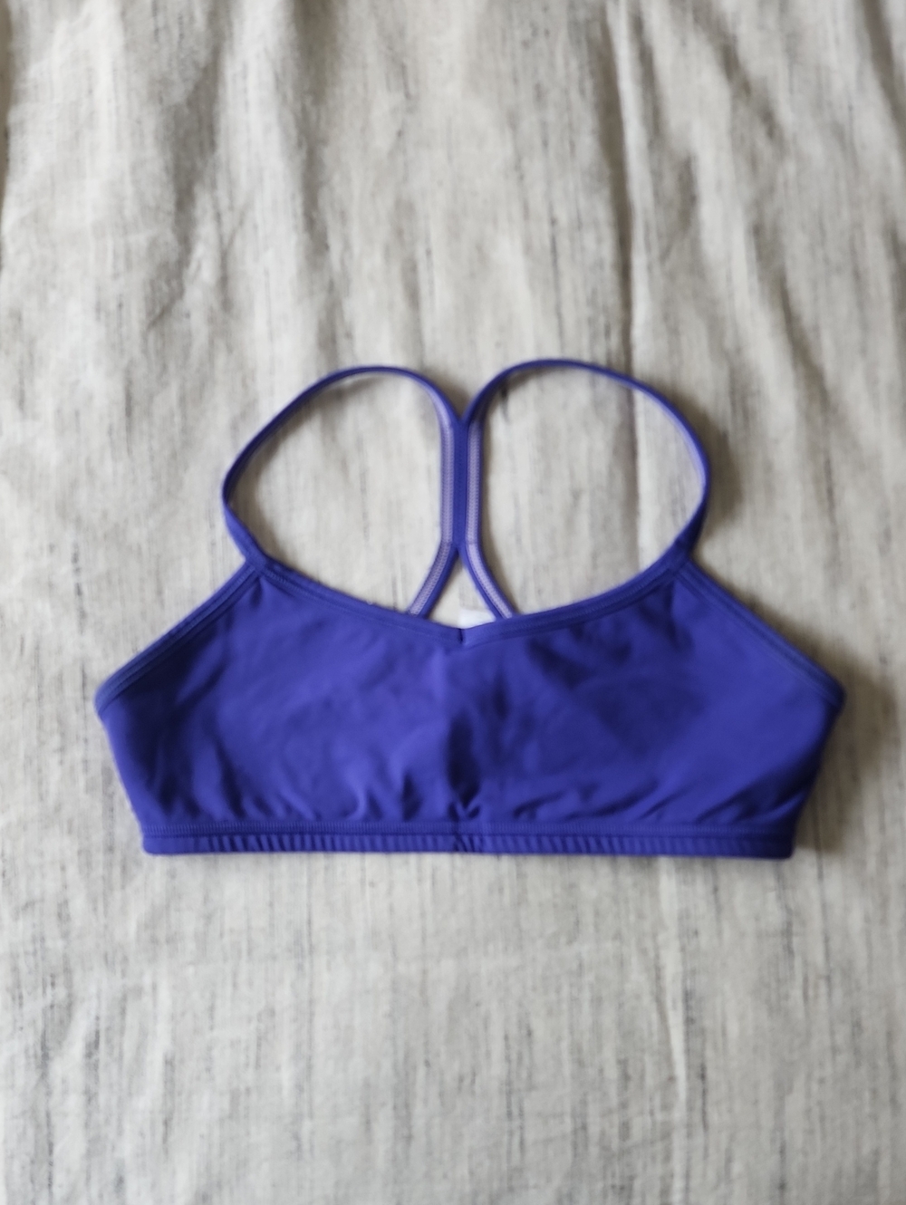 Ivivva Purple Bralette with Racerback Straps